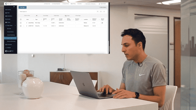 Onboarding Switches and All Connected Devices with Elisity Cognitive Trust-low
