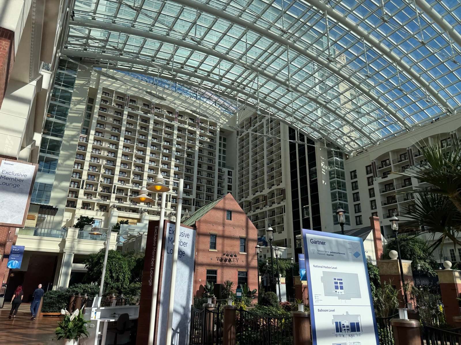 The Gaylord National Harbor atrium during the Gartner Security and Risk Management Summit 2026