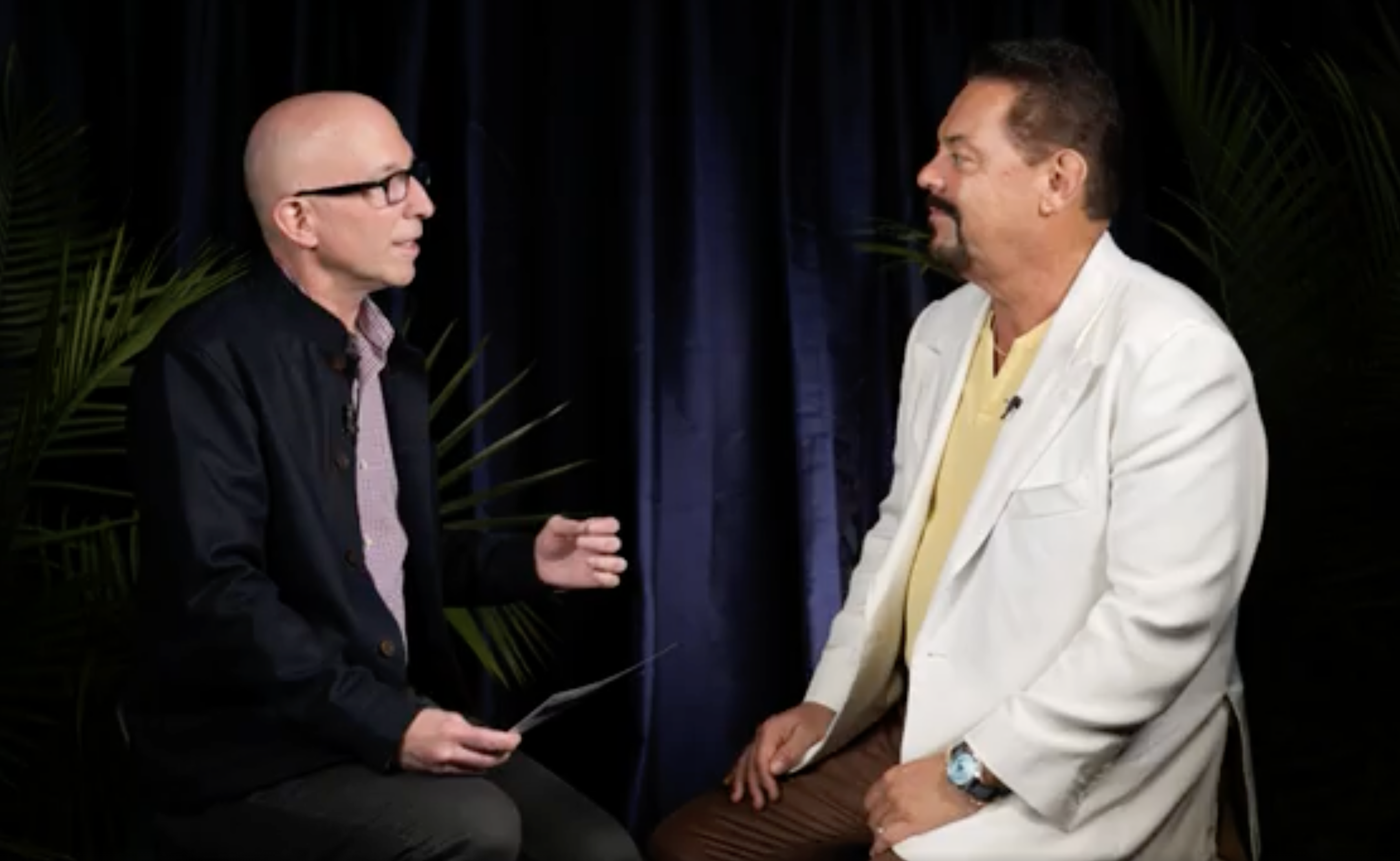Roger Hale in conversation with Elisity's William Toll at the Elisity RSAC 2026 studio