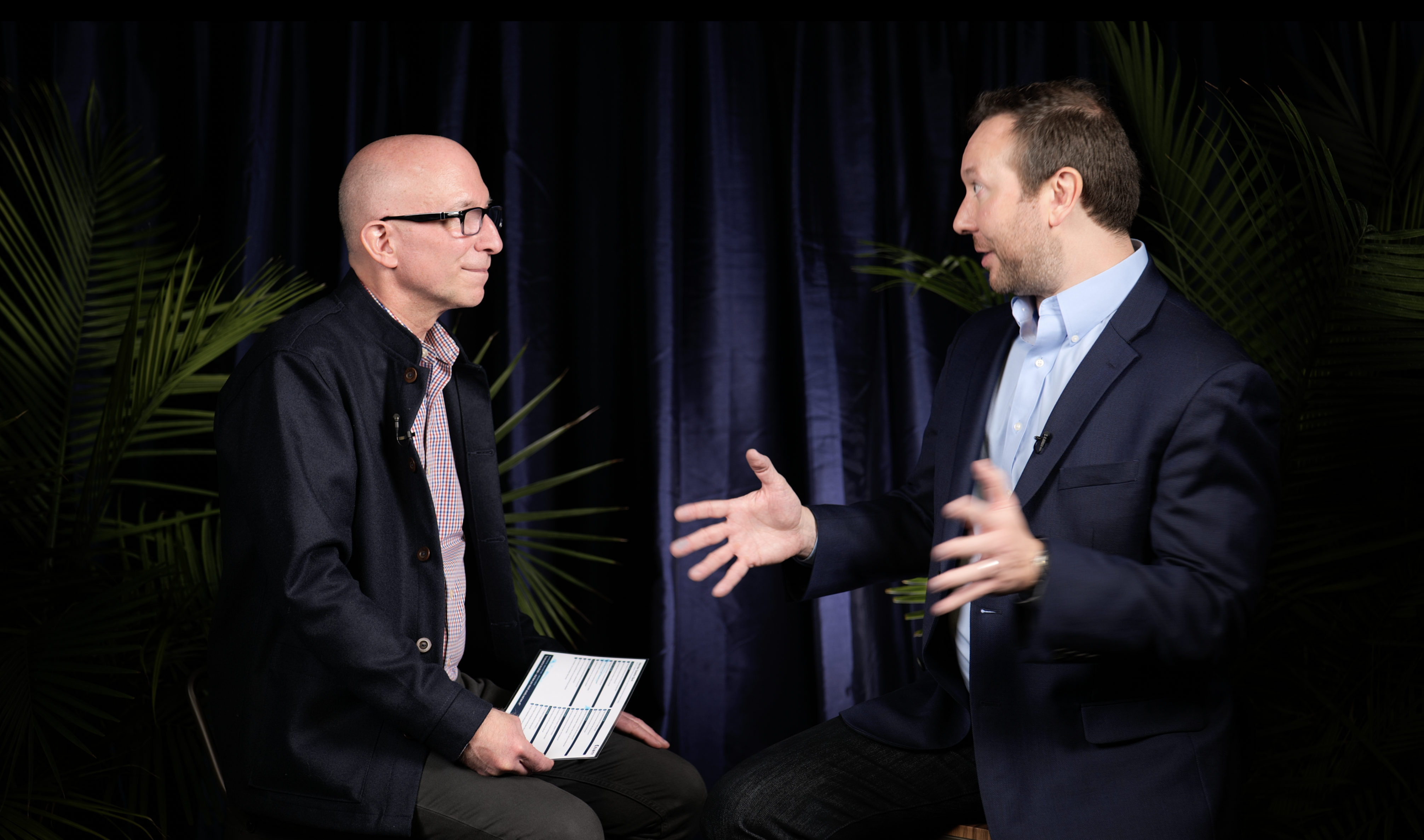 Joseph Ward, Chief Product and Technology Officer at RedSeal, in conversation with Elisity’s William Toll in the Elisity Video Studio at RSAC 2026.